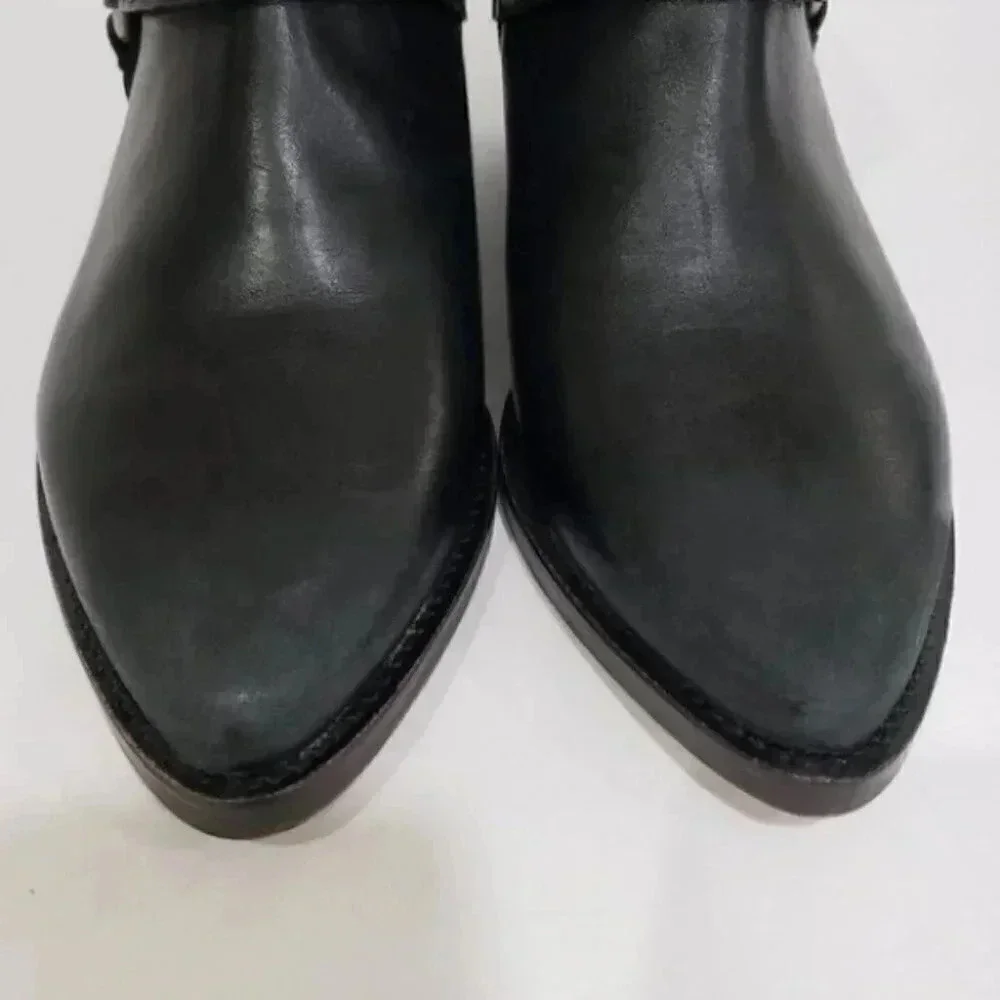 NWOT Sam Edelman Waldorf Studded Biker Ankle…